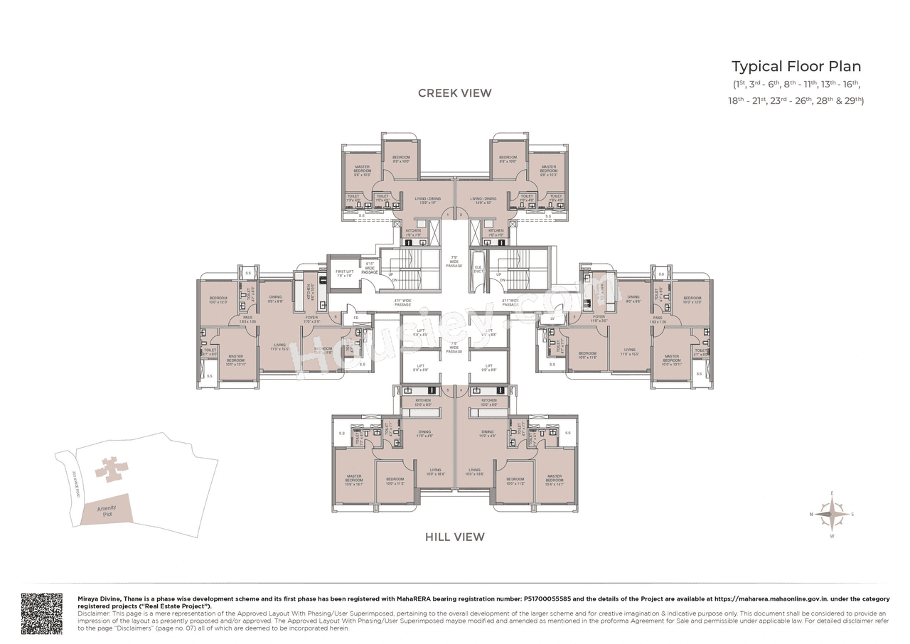 Miraya Trinity Floor plan 1