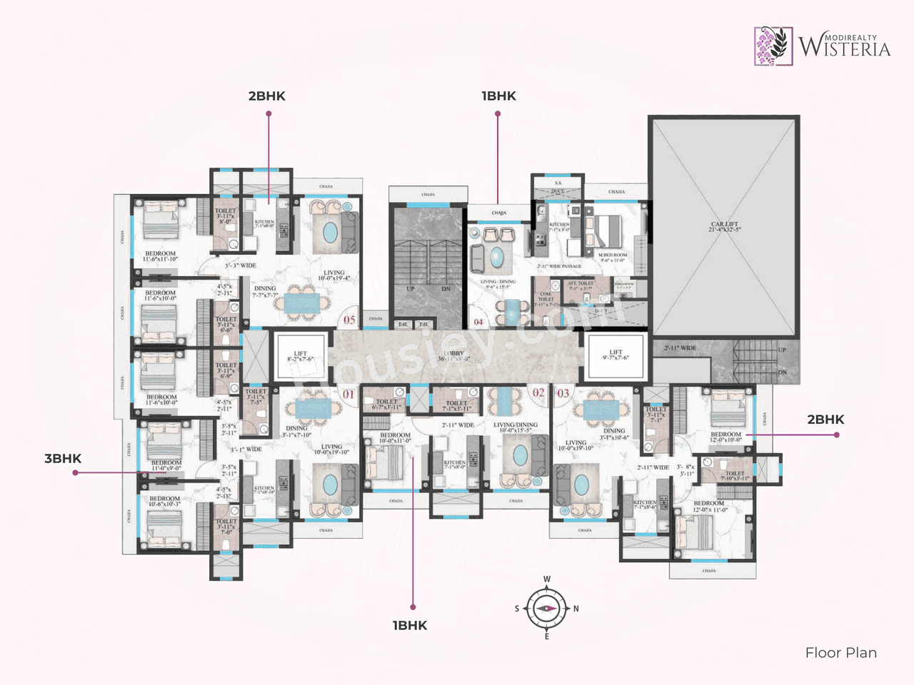 Modirealty Wisteria Floor Plan