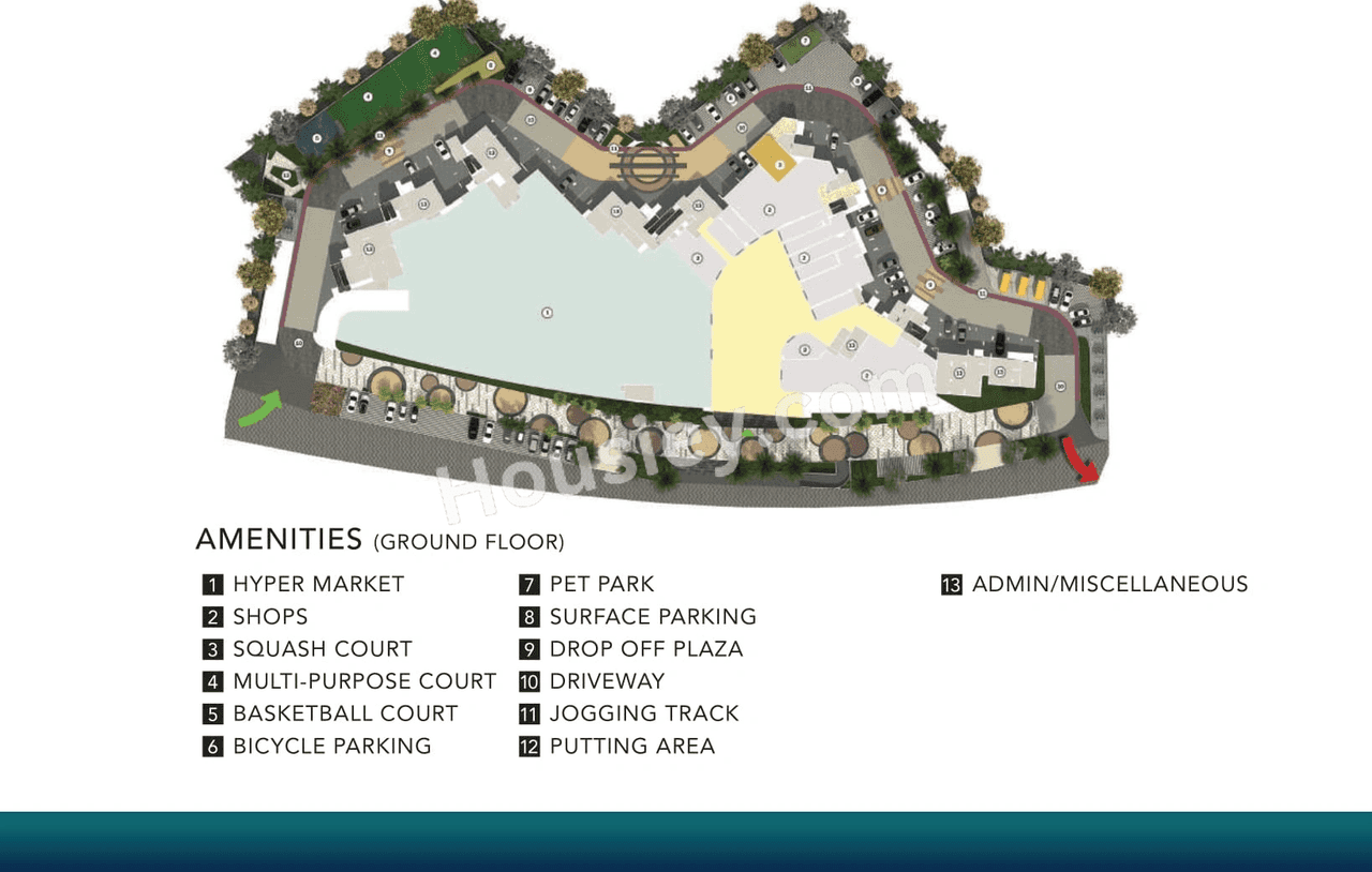 Monarch Aqua Floor plan 2
