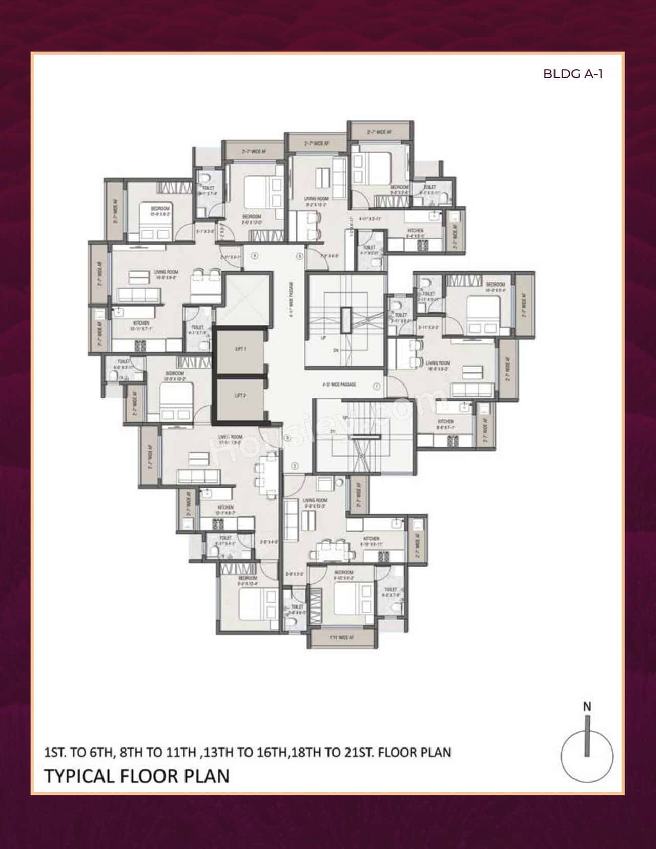 Nakshatra Nirvana Floor plan 1