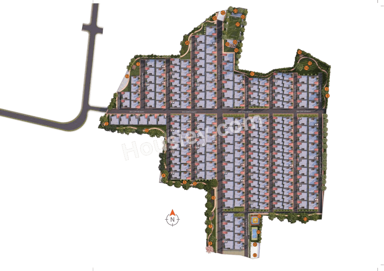Nambiar Ellegenza Floor Plan