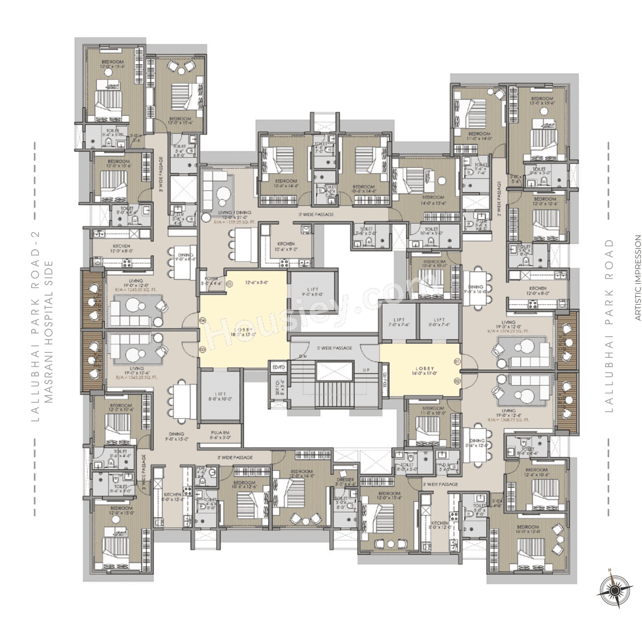 Navkar Shatrunjay Floor plan 2