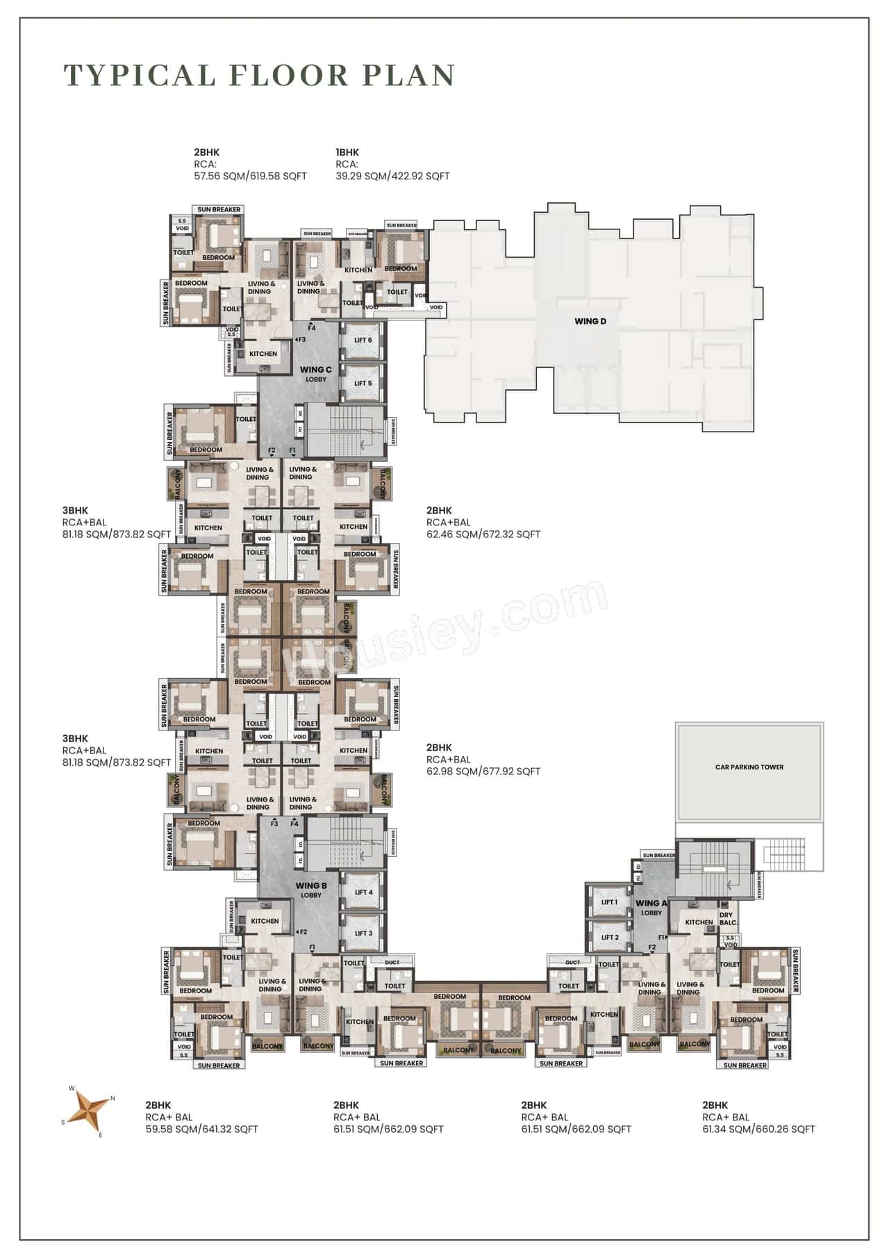 Neelyog Aarana Floor plan 2