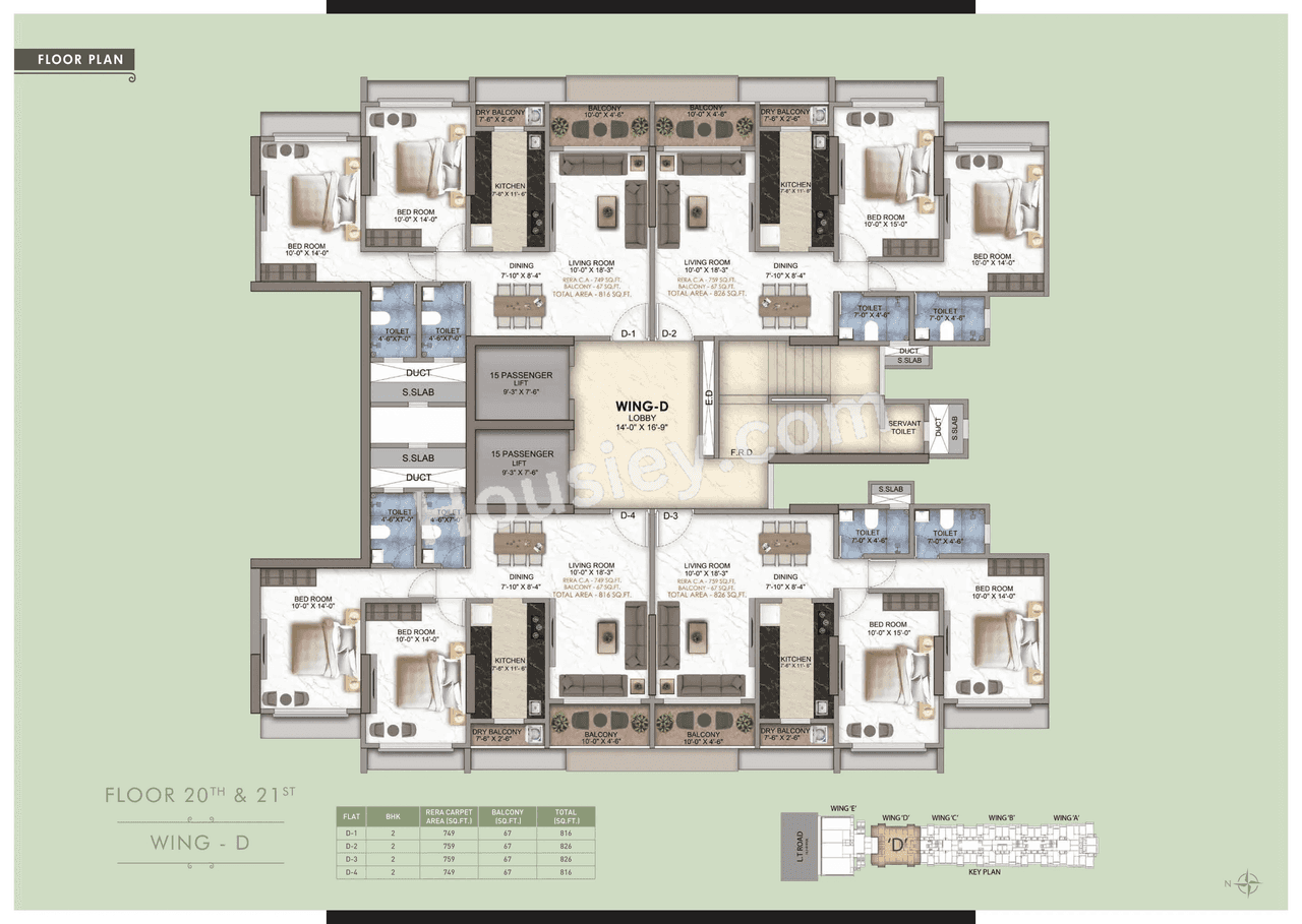 Nicco Vanashri Floor plan 9