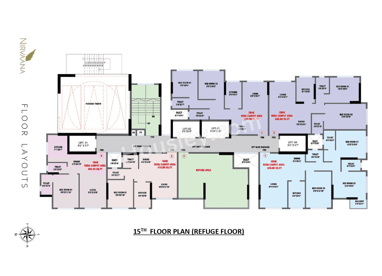 Nirvaana Emerald Floor plan 4