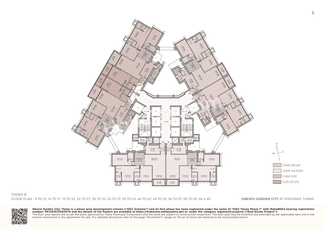 Oberoi Garden City Floor plan 1