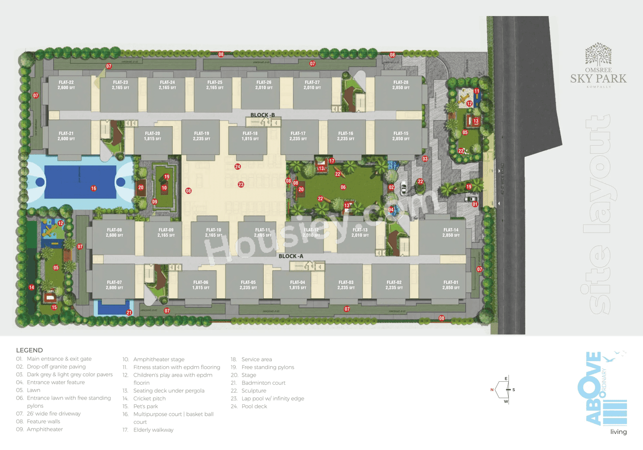 Om Sree Skypark Master Plan