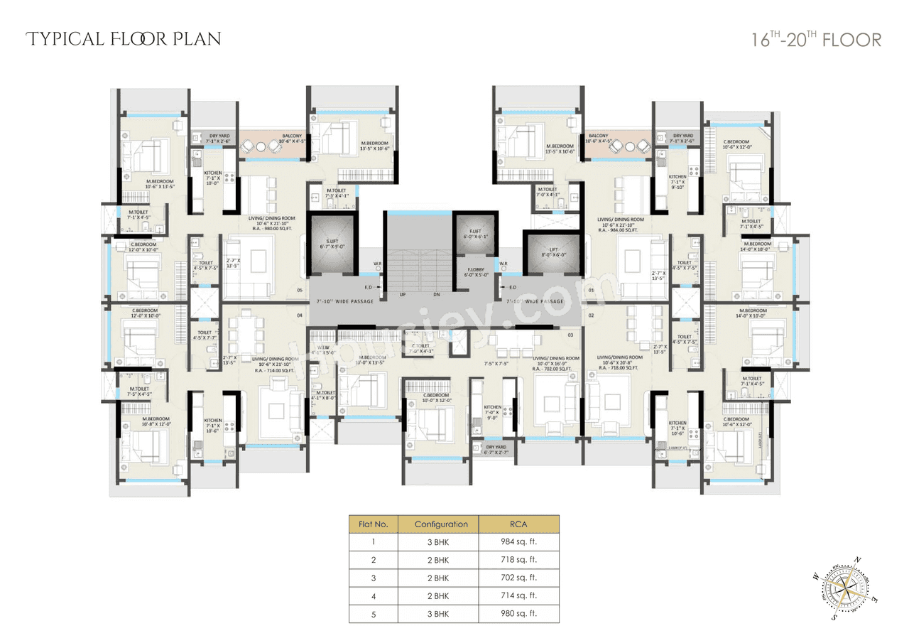 Omnetra Vrindavan Floor plan 2