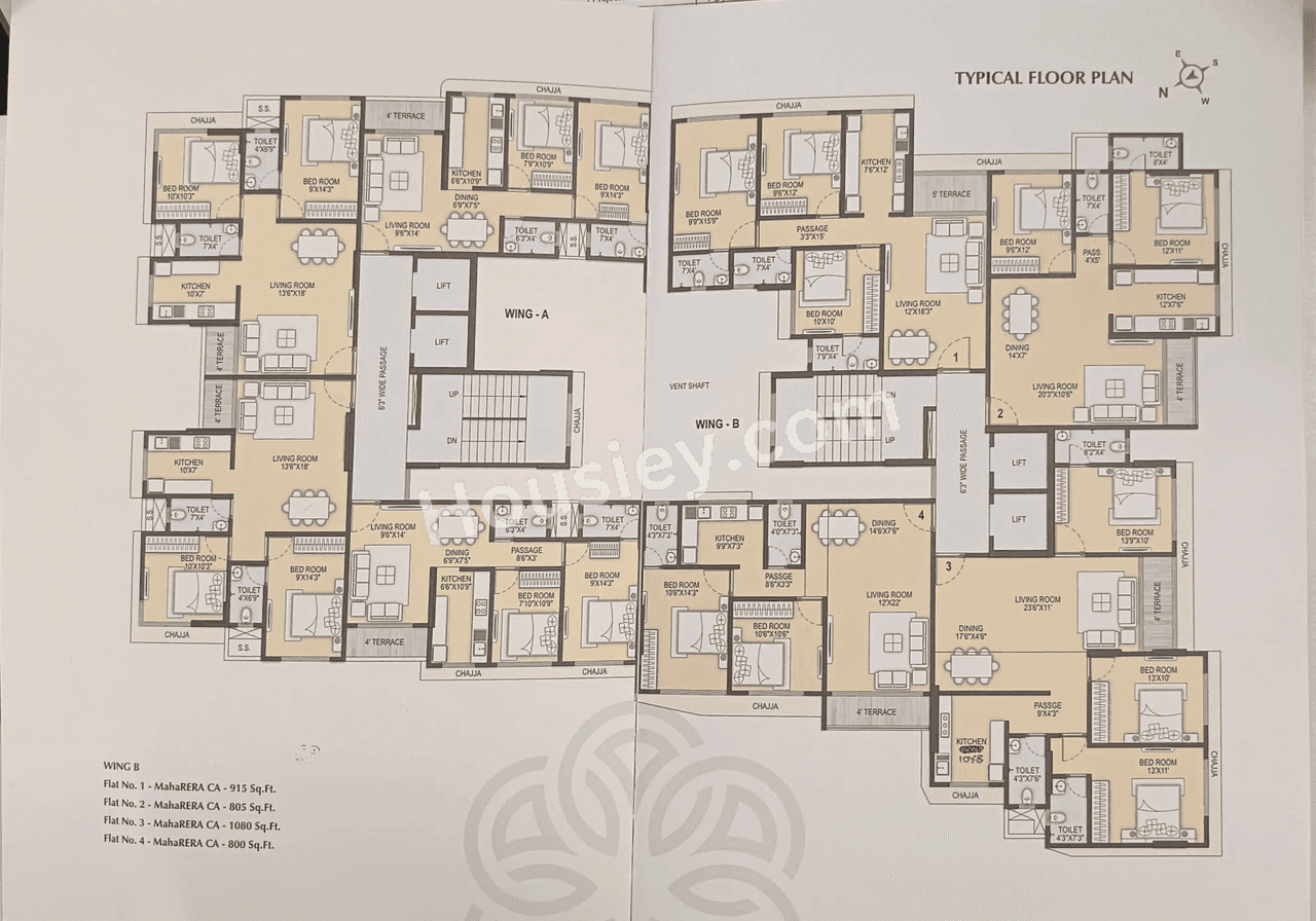 Omsai Deepjyoti Floor plan 2