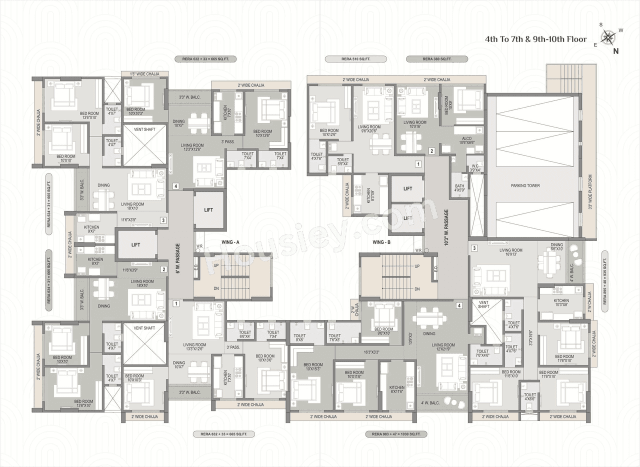 Omsai White House Floor plan 1