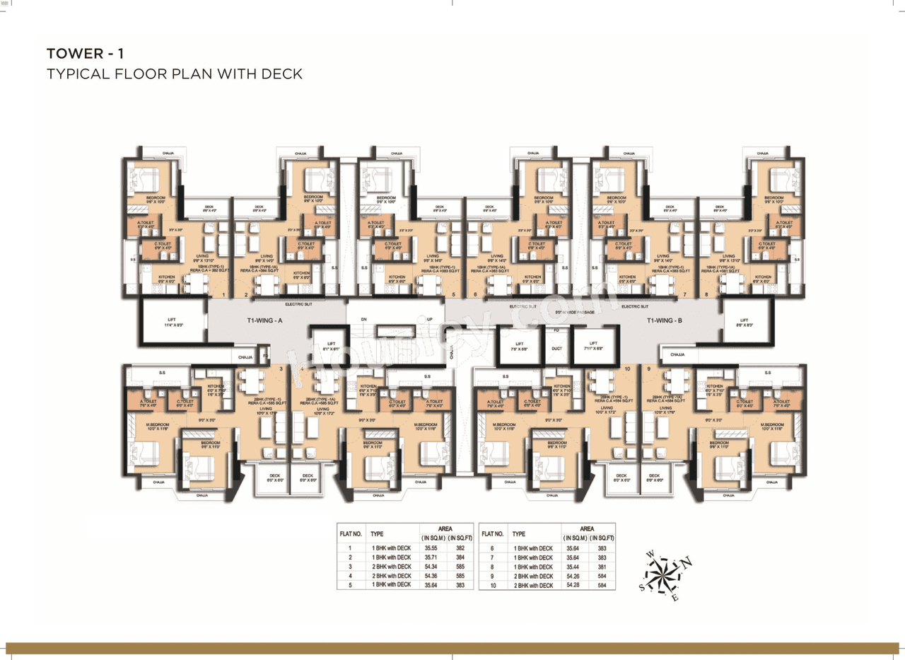 Paradigm 71 Midtown Floor plan 7
