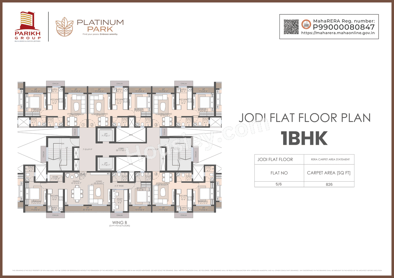 Parikh Platinum Park Floor plan 7