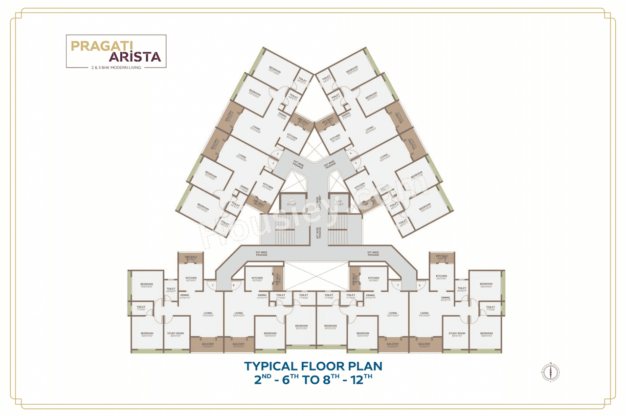 Pragati Arista Floor plan 3