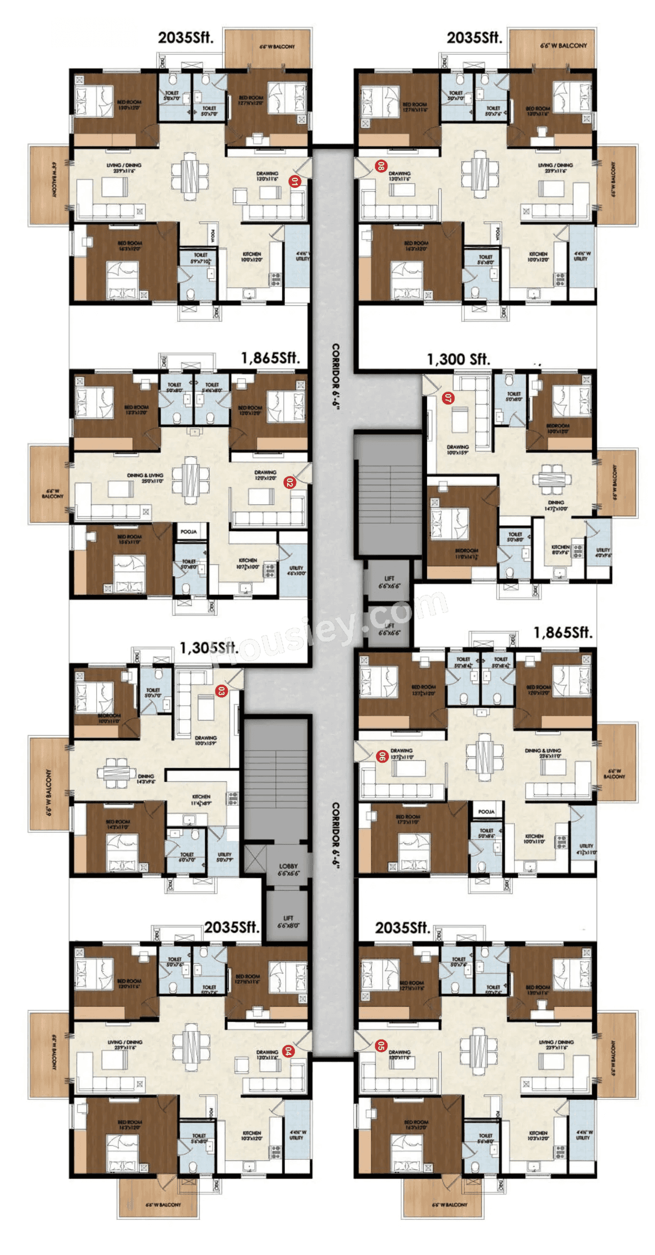 Pranathi Kiara Floor plan 2
