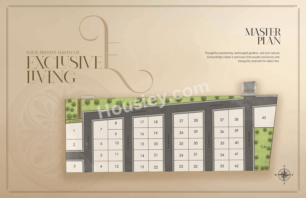 Preeti Aarna Ville Master Plan