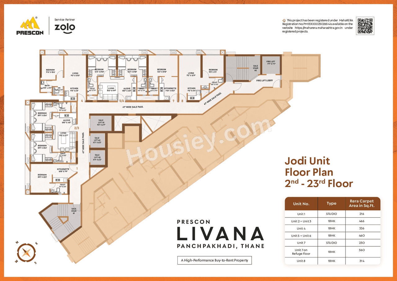 Prescon Livana Floor plan 1