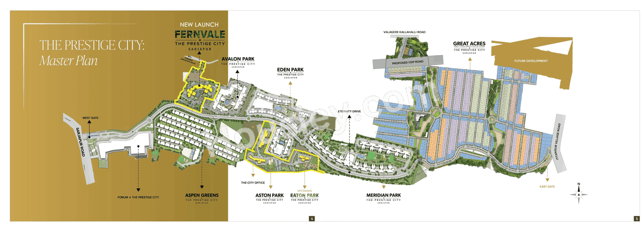Prestige Eaton Park Floor plan 1