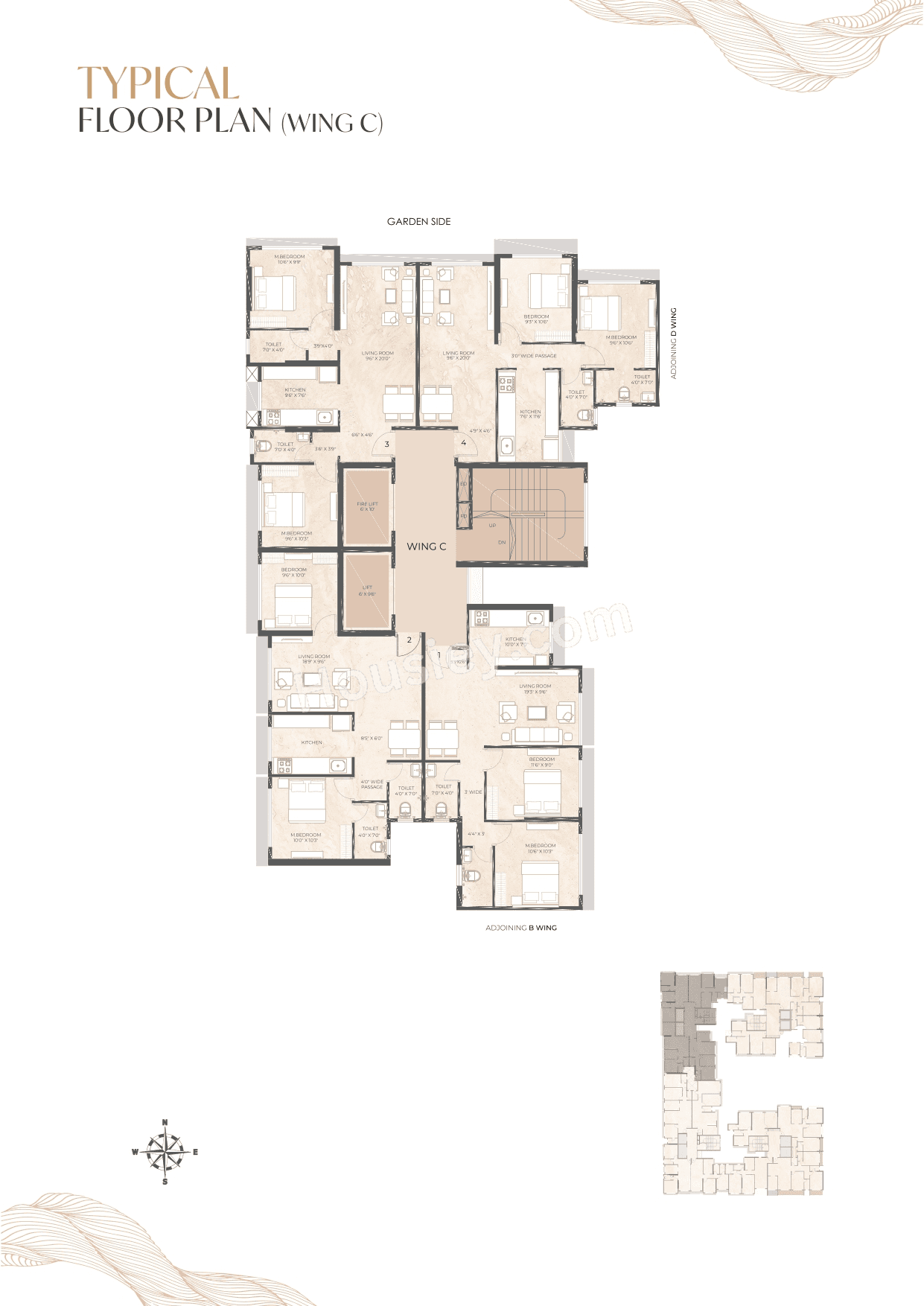 PSK Aura Floor plan 4