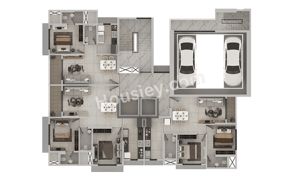 Puneet Aura Floor plan 3