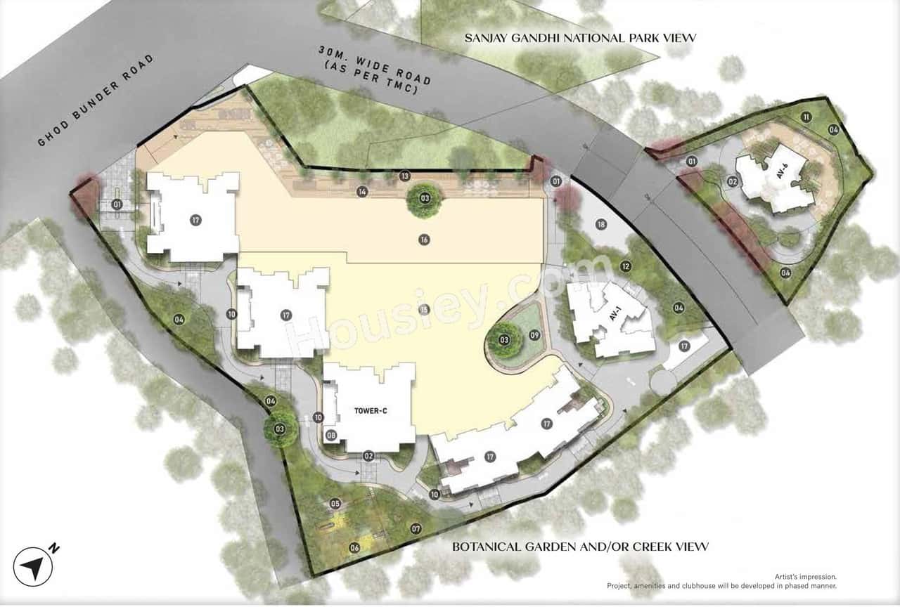 Puravankara Thane Master Plan