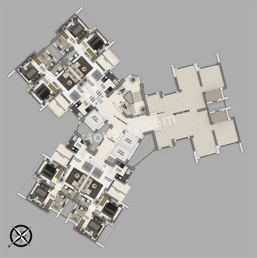 Purva Clermont Floor plan 2