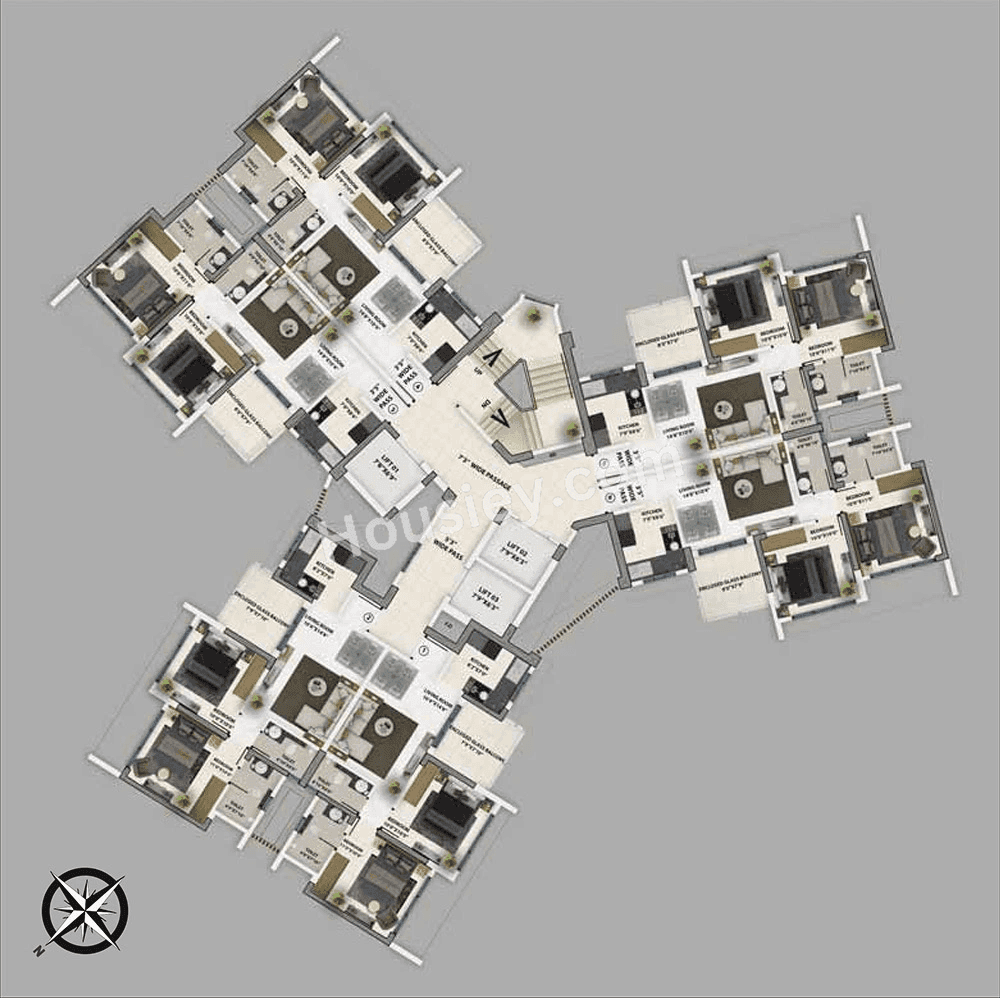 Purva Clermont Floor plan 3