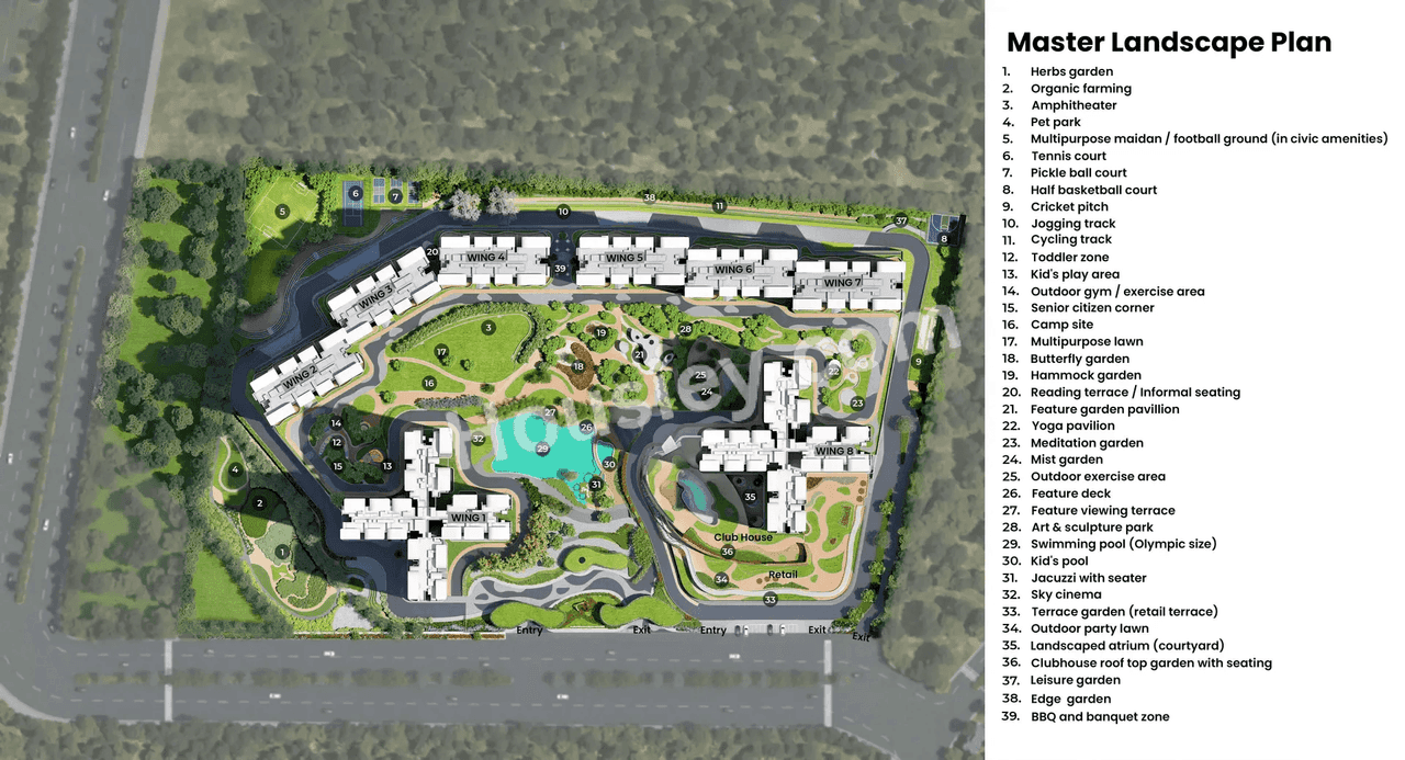 Purva Northern Lights Master Plan