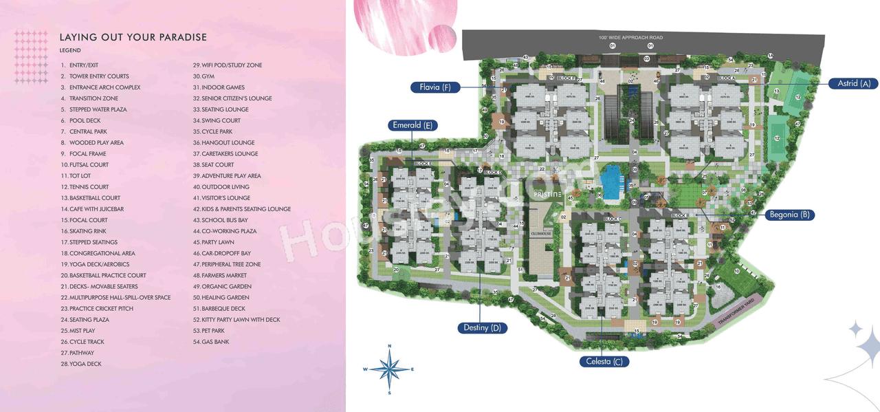 Rajapushpa Pristinia Master Plan