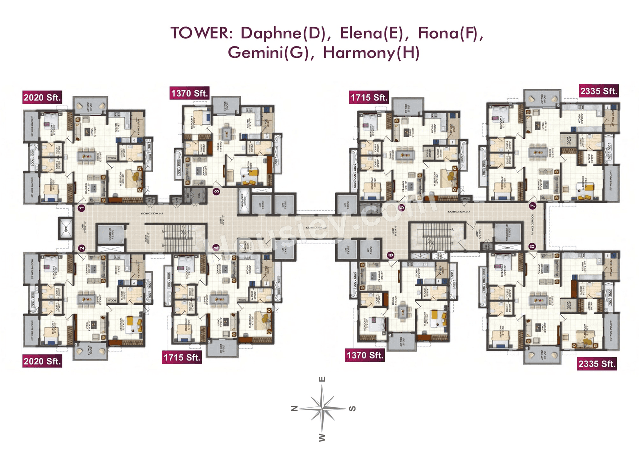 Rajapushpa Provincia Floor plan 1