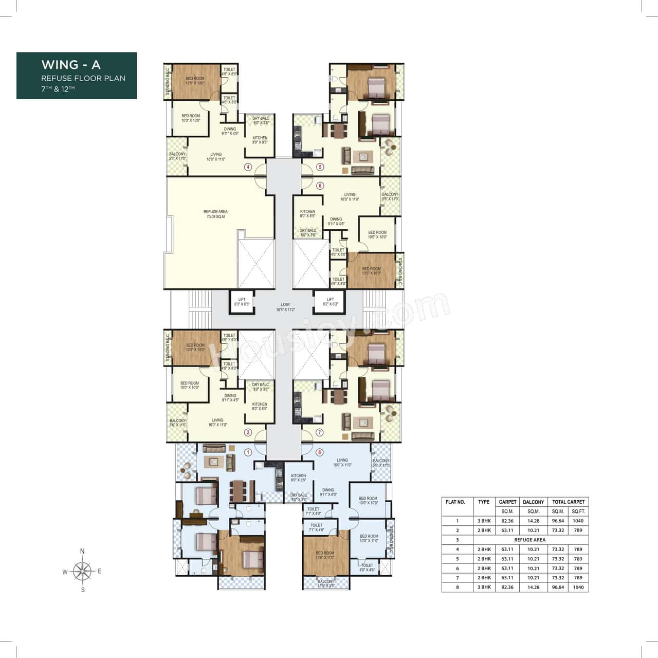 Ram India Palm Drive Floor plan 2