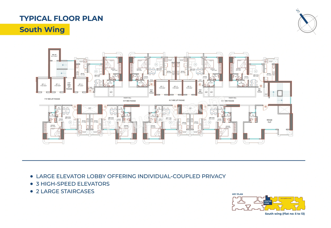 Raunak 108 Floor plan 5