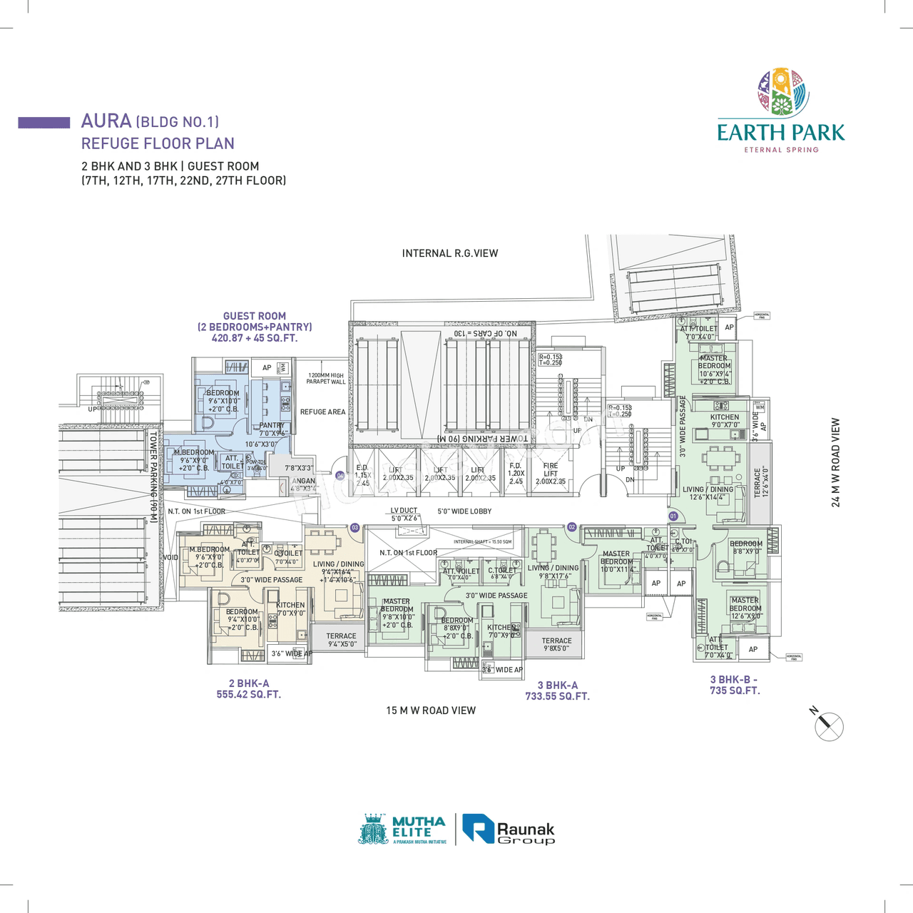 Raunak Earth Park Master Plan