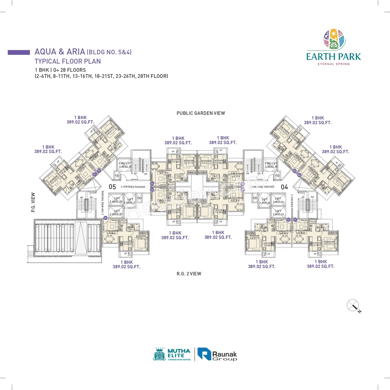 Raunak Earth Park Floor plan 3