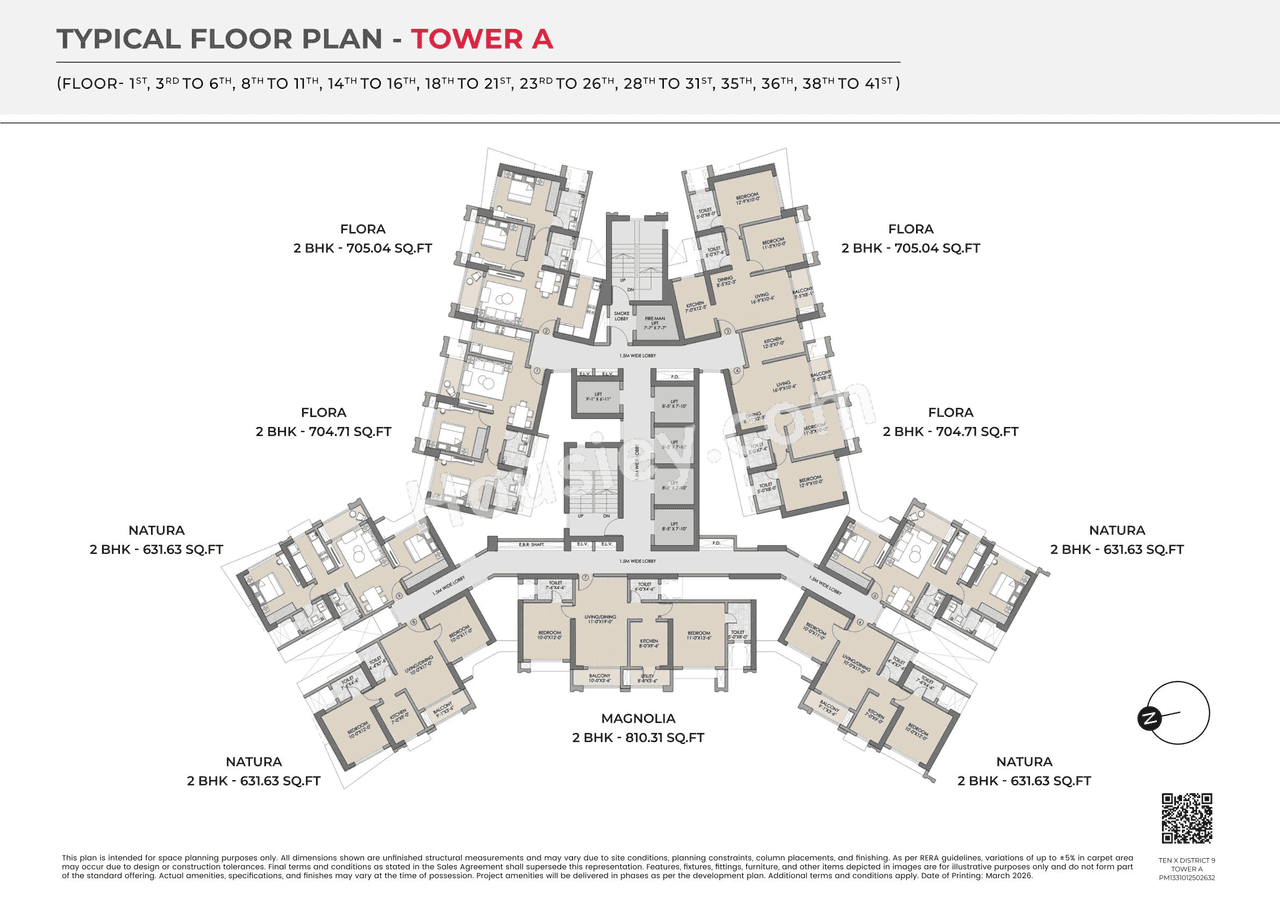 Raymond Ten x District 9 Floor plan 4