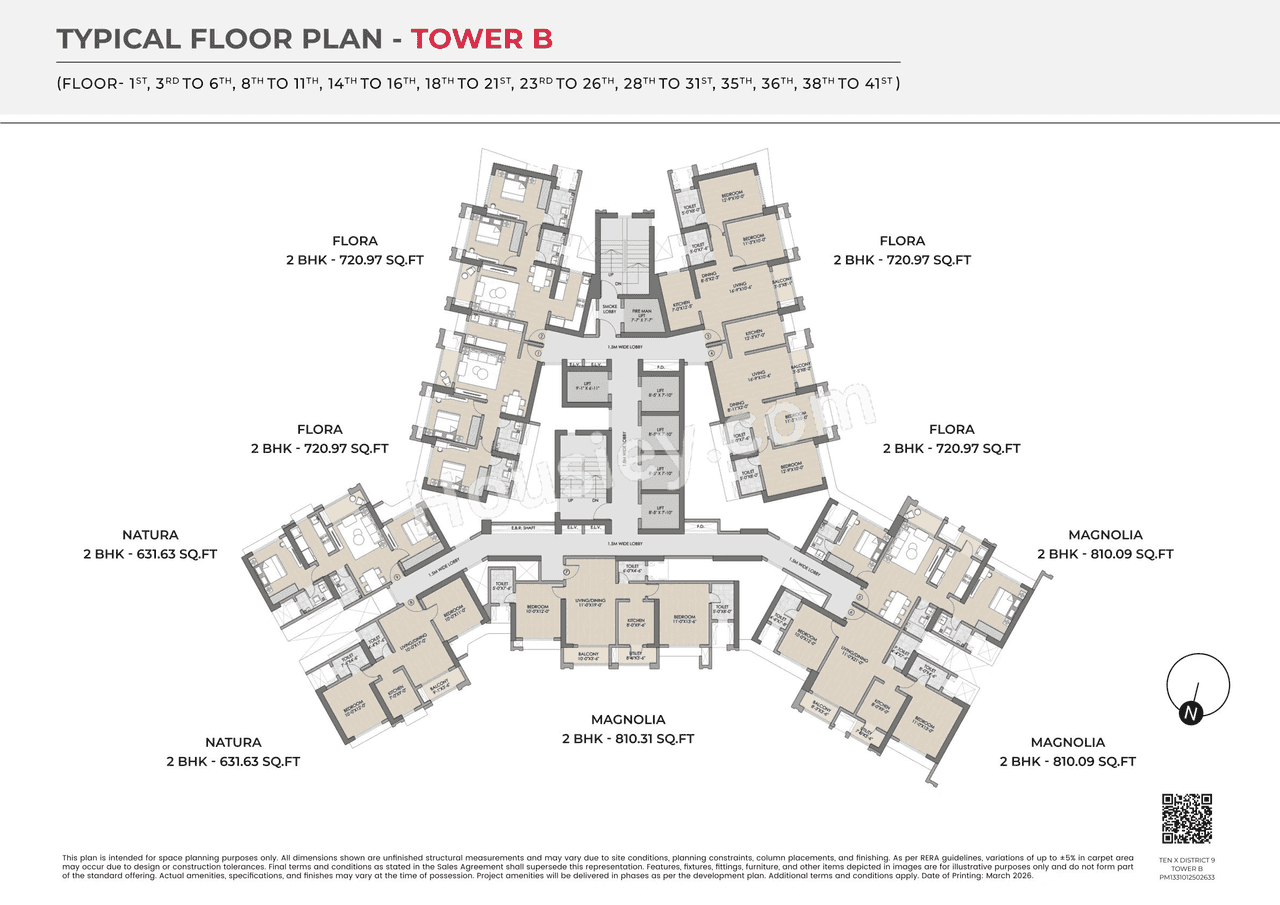 Raymond Ten x District 9 Floor plan 8