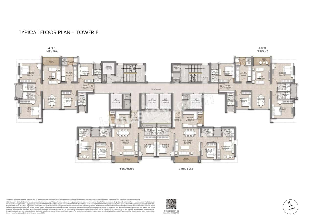 Raymond The Address by GS Floor plan 7