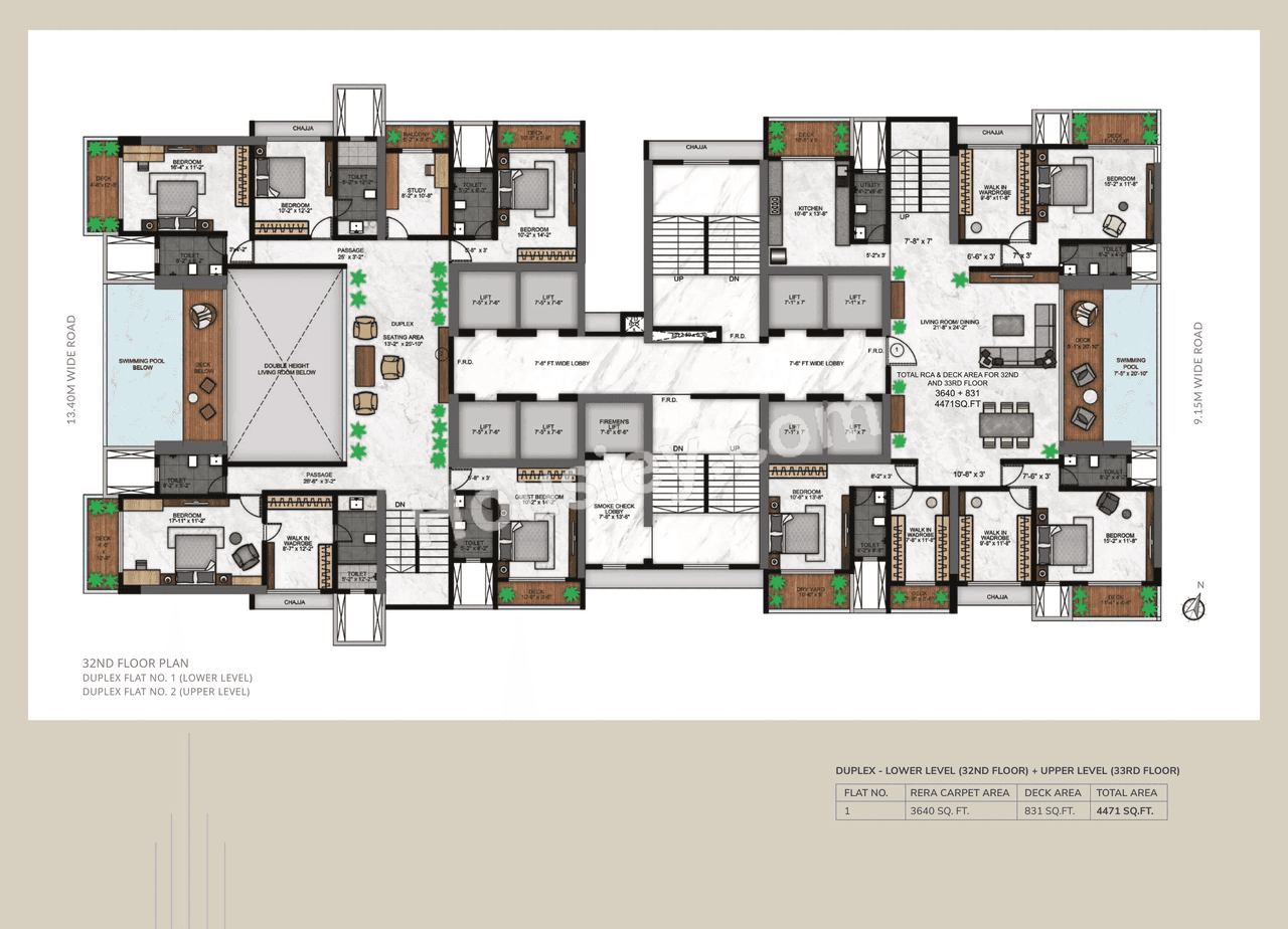 Rishabraj Phoenix Floor plan 3