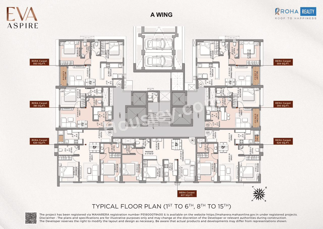 Roha Eva Aspire Floor plan 1