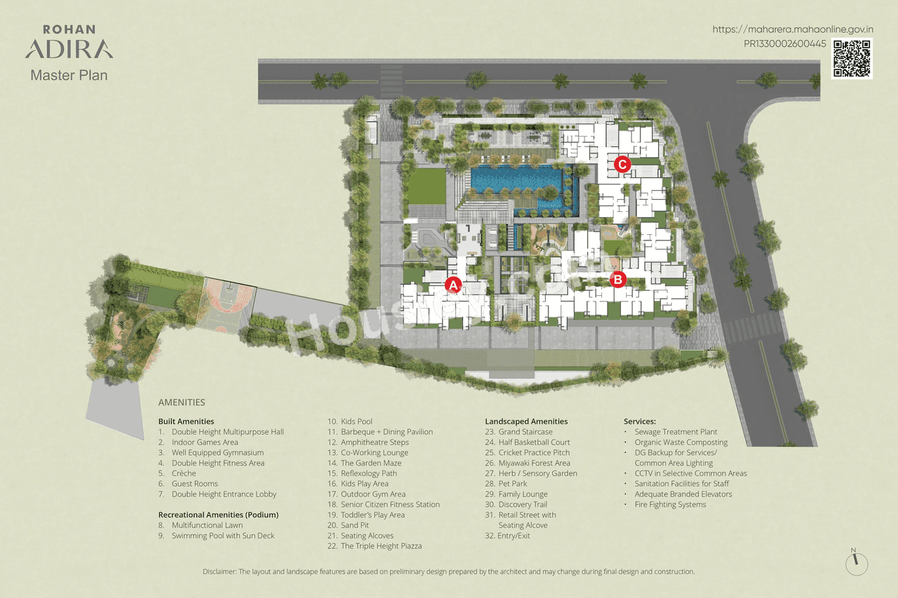 Rohan Adira Floor plan 1
