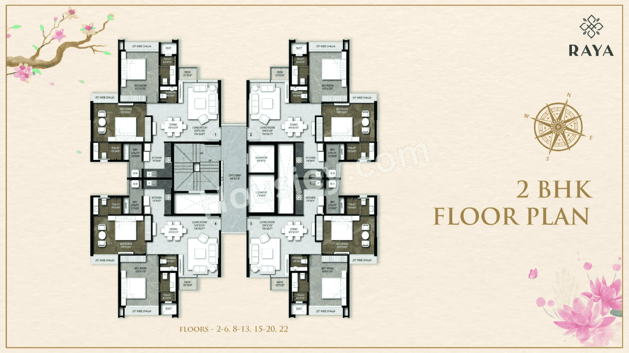 Roswalt Raya Floor plan 1