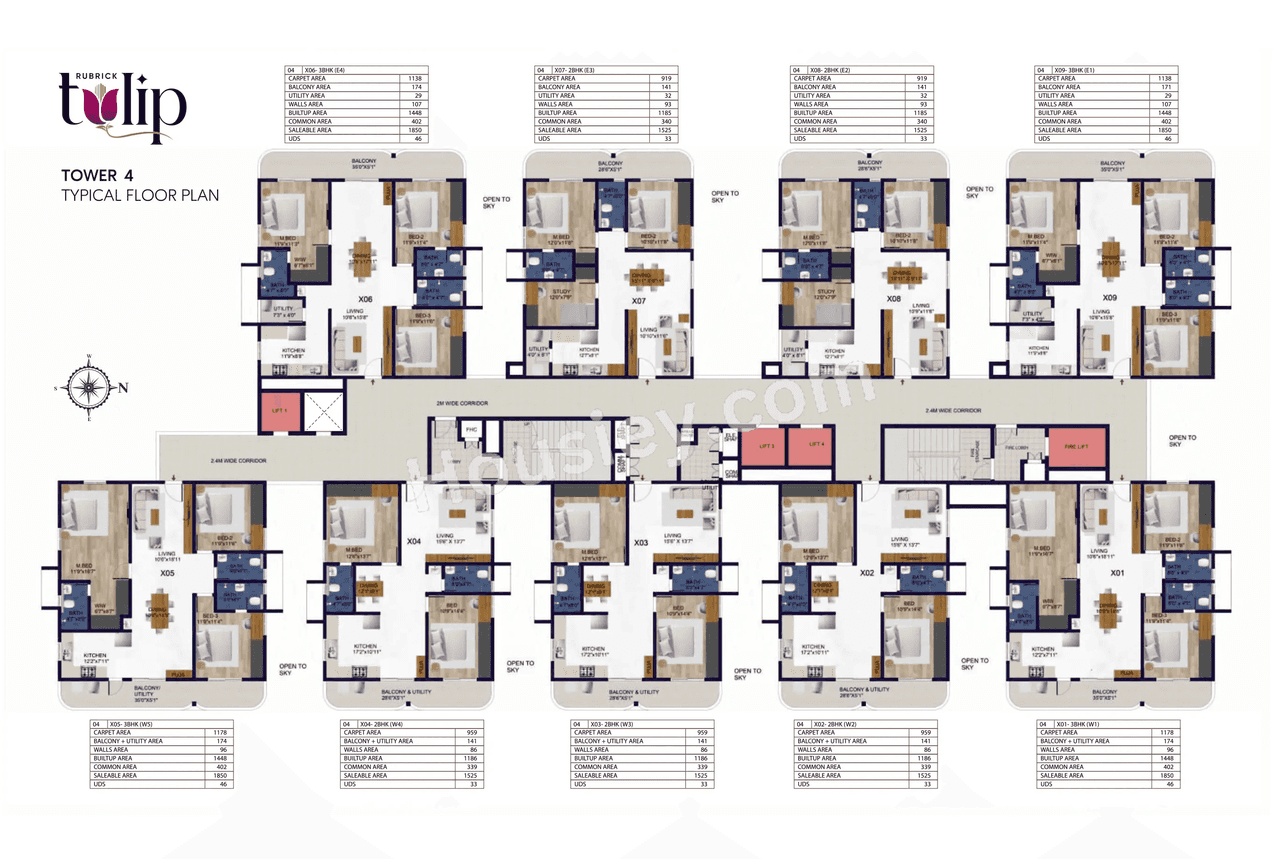 Rubrick Tulip Floor plan 3