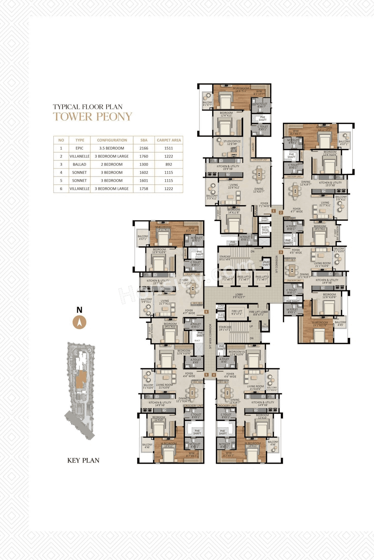 Ruchira Park East Floor plan 9