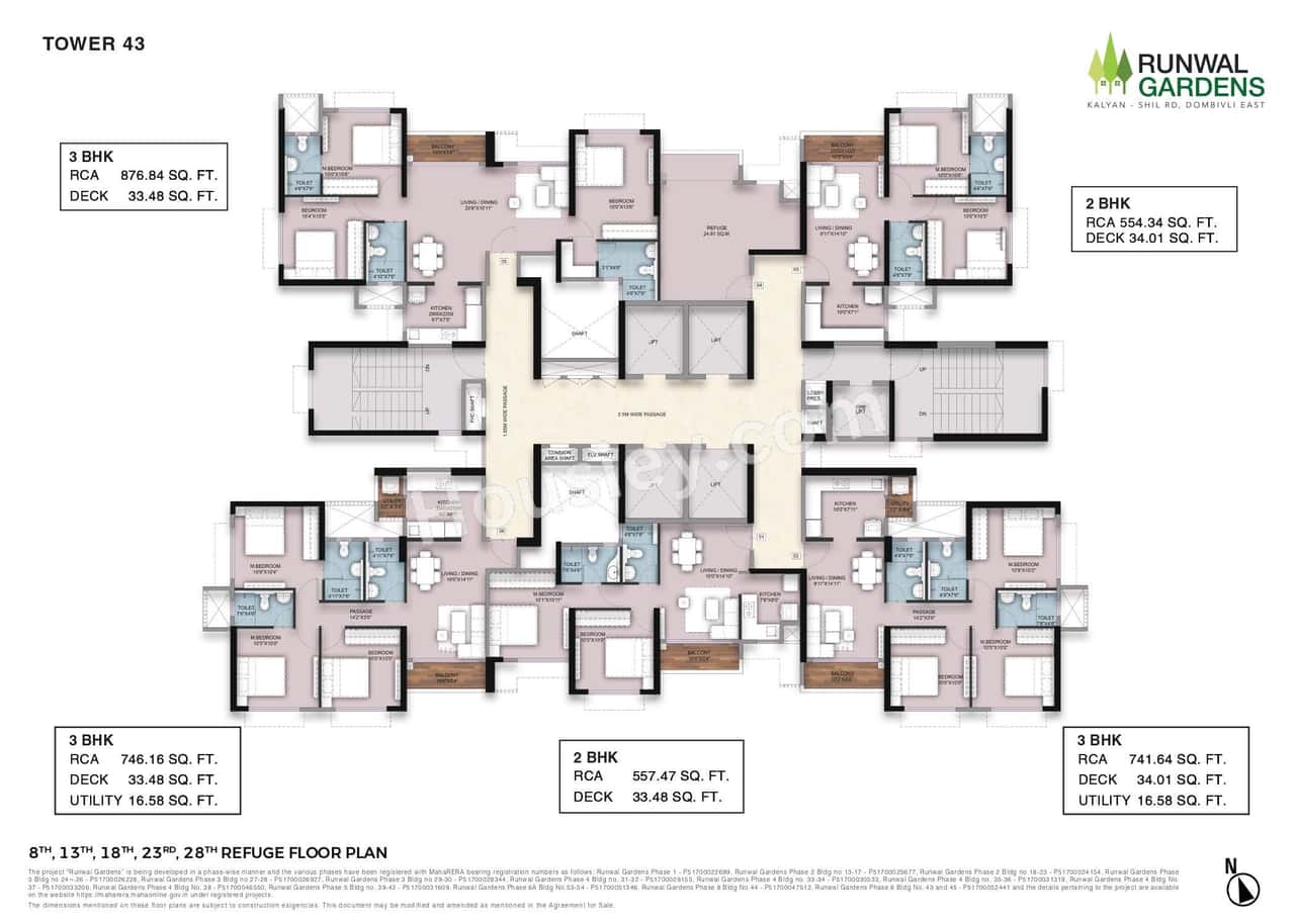 Runwal Garden Park View Floor plan 4