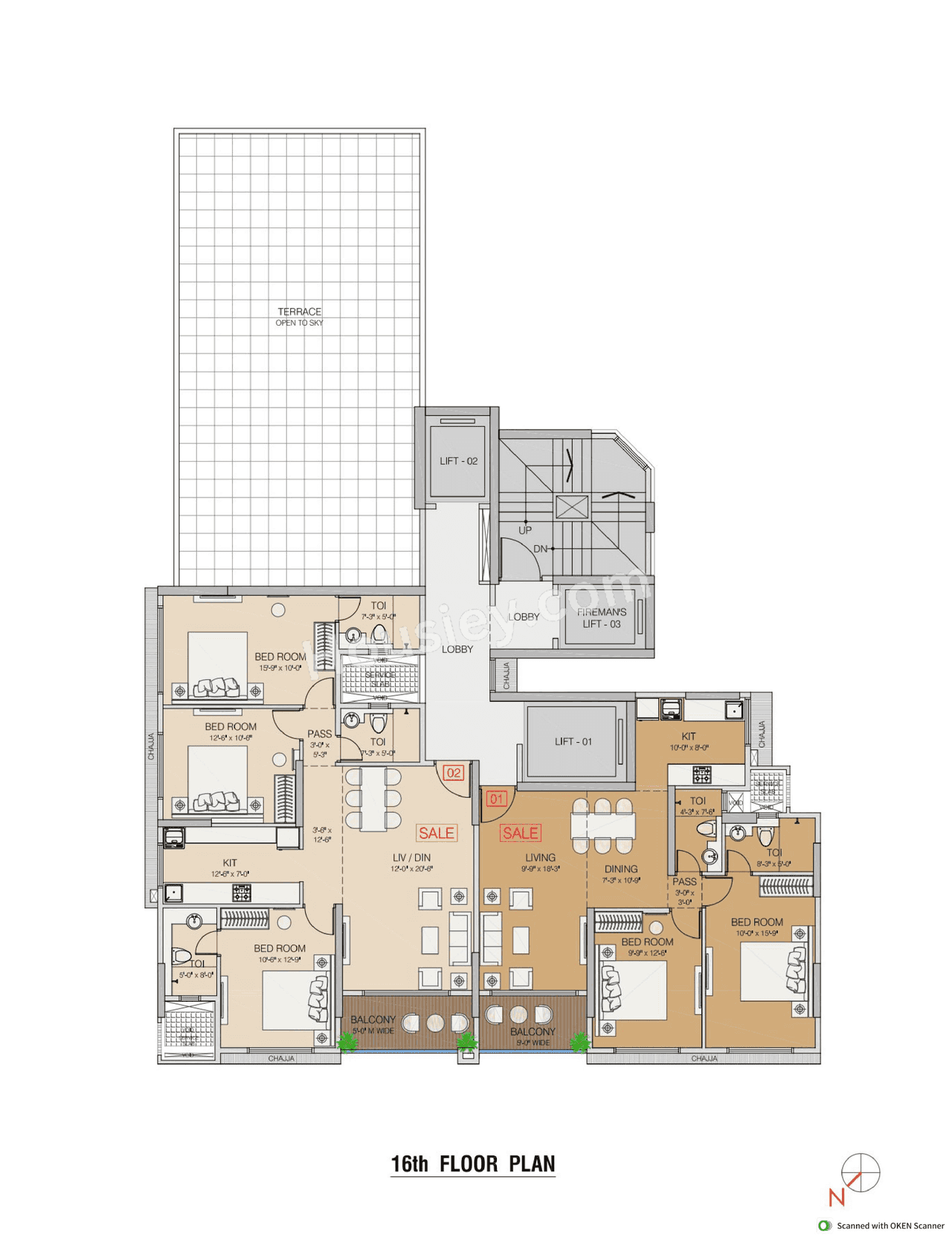 Ruparel Arista Floor plan 5