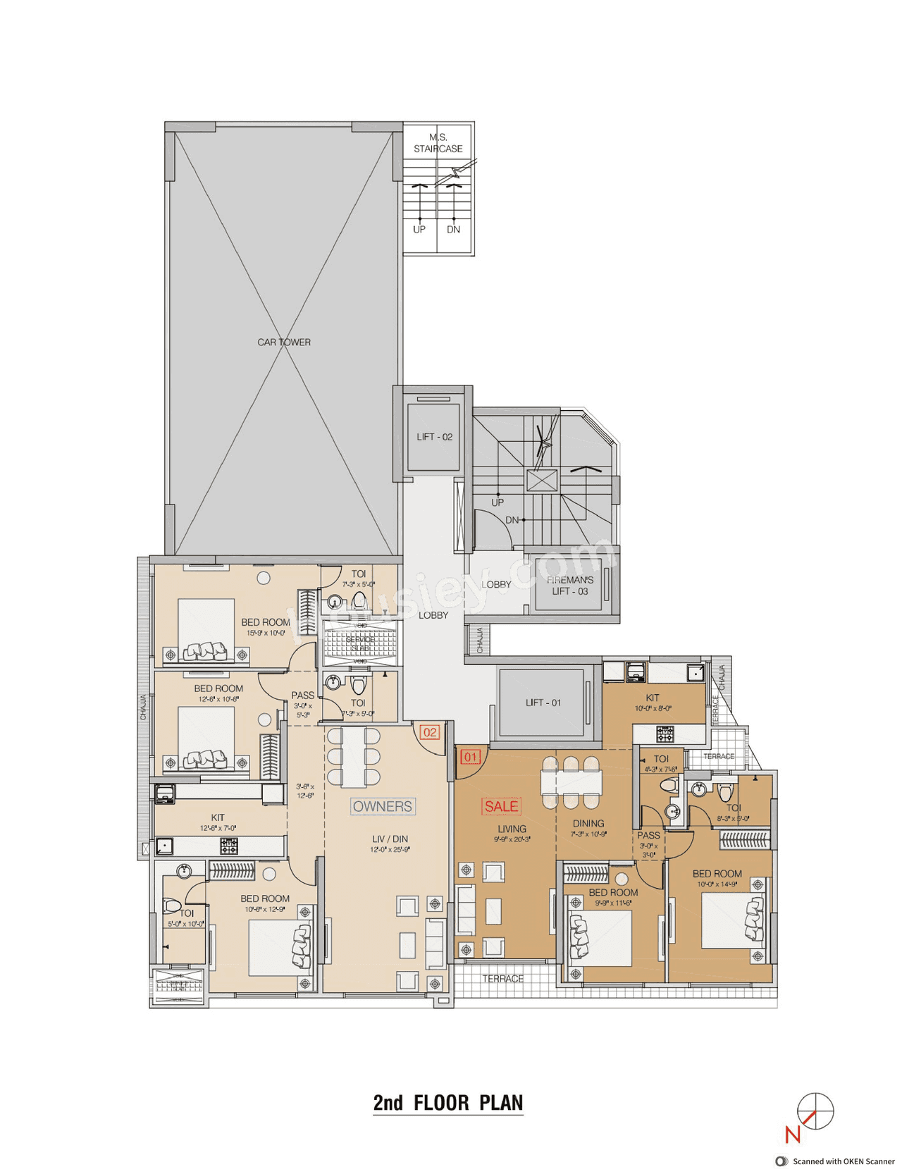 Ruparel Arista Floor plan 9