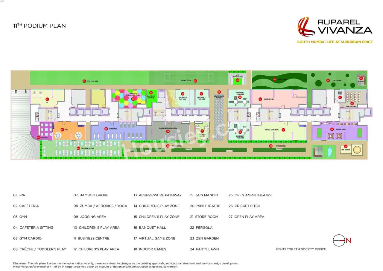 Ruparel Vivanza Floor plan 1
