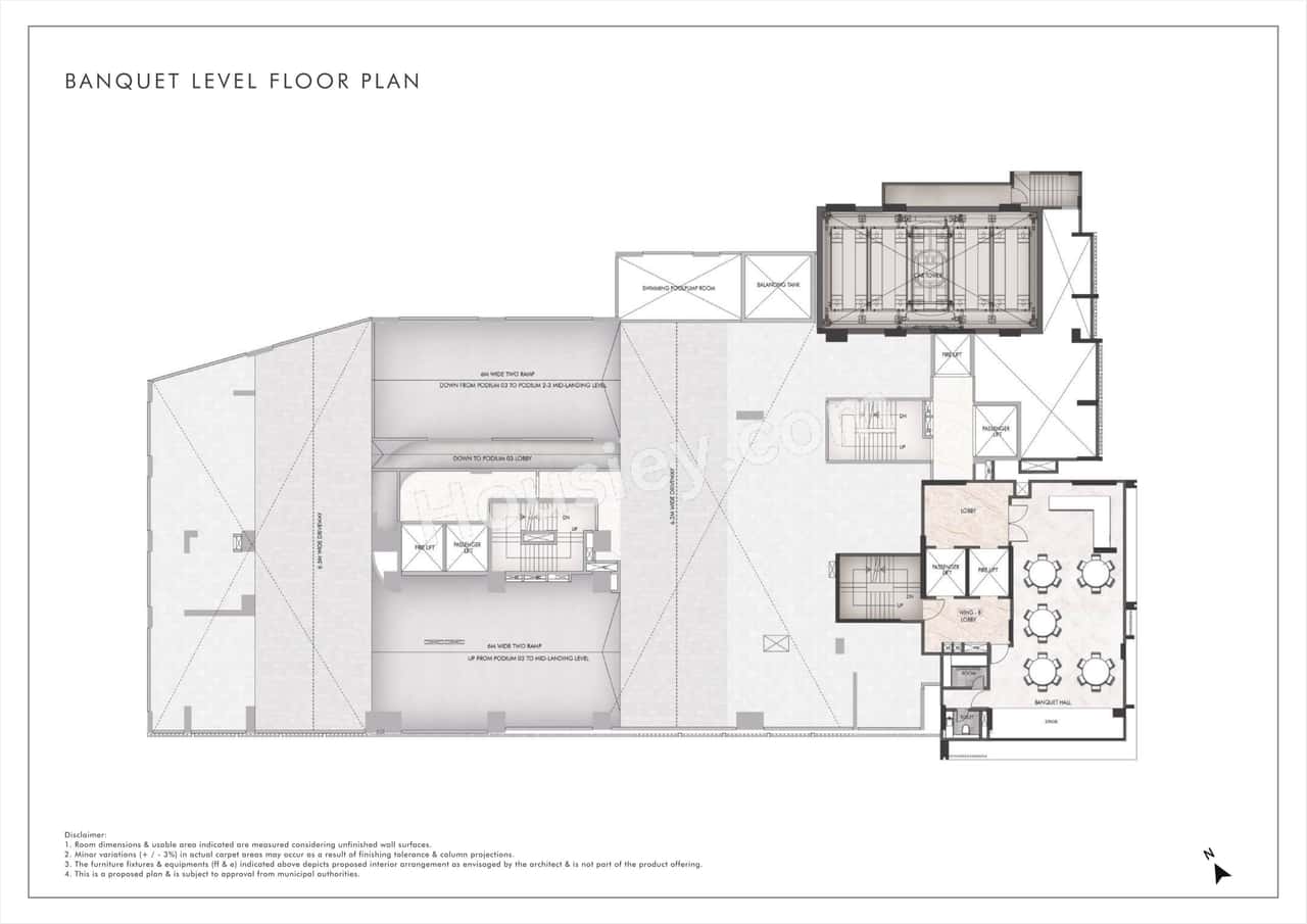 Rustomjee Prive Floor plan 4