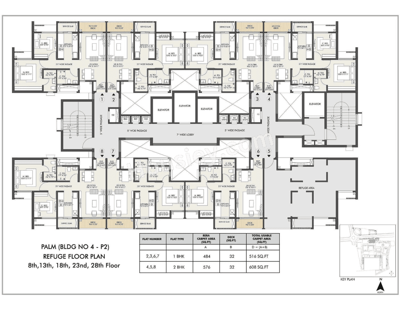 Rustomjee Urban Woods Floor plan 8