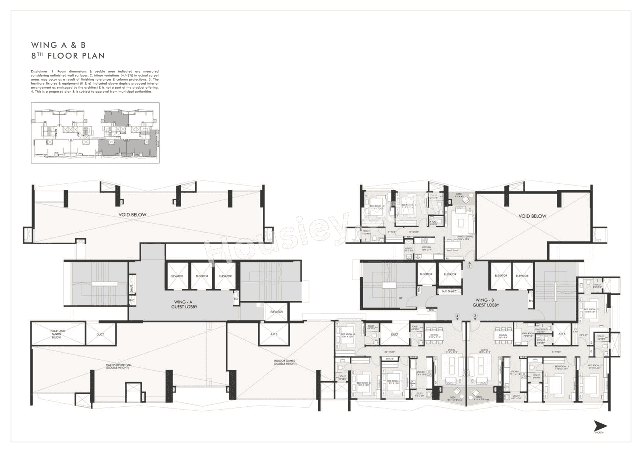 Rustomjee Vista Bay Floor plan 1