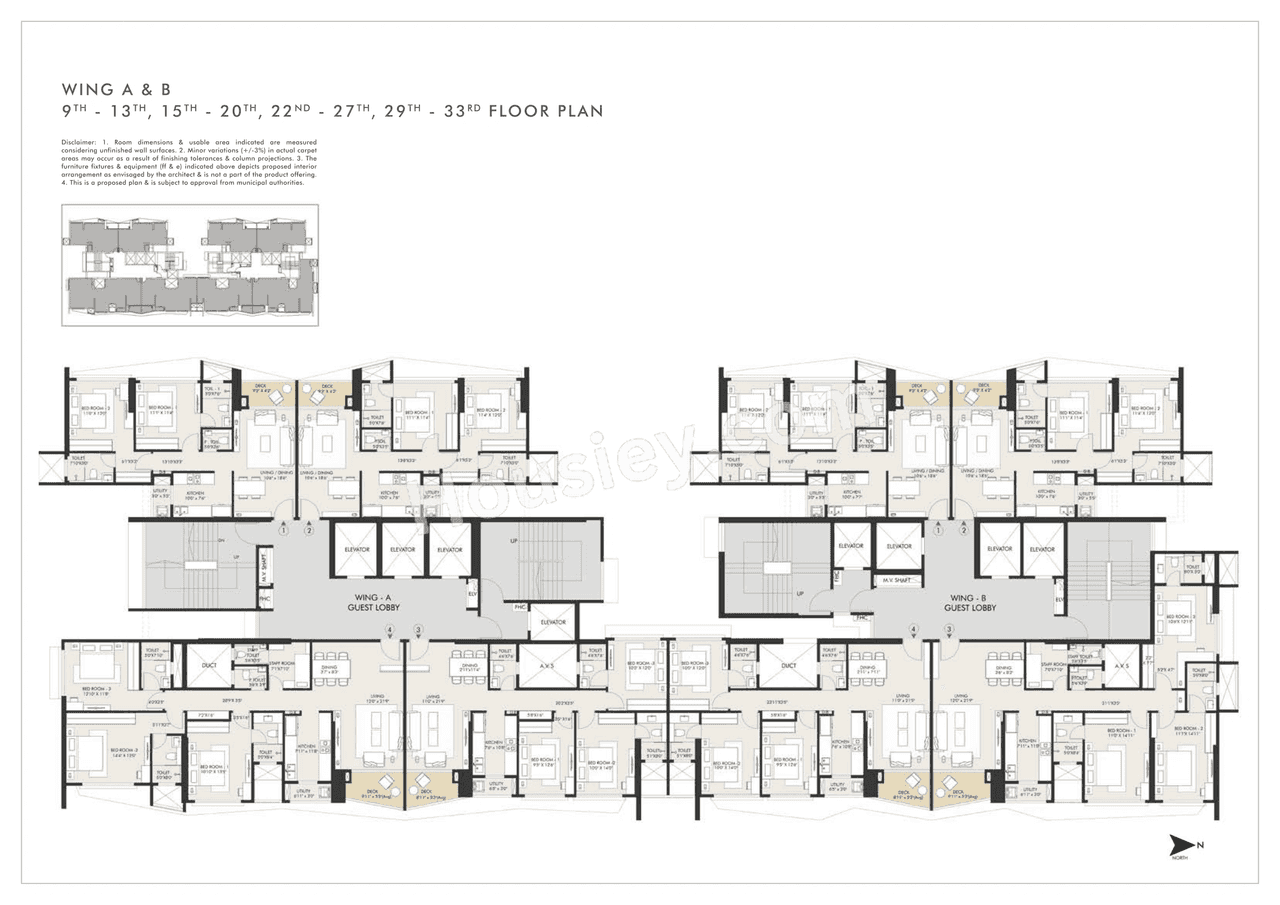 Rustomjee Vista Bay Floor plan 2